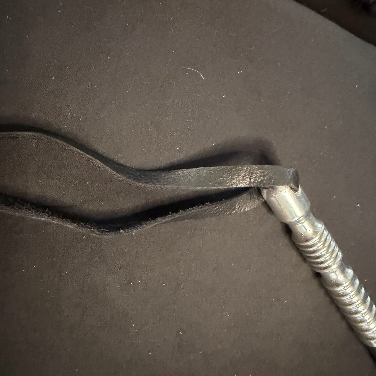 36" Leather Dragon Tail