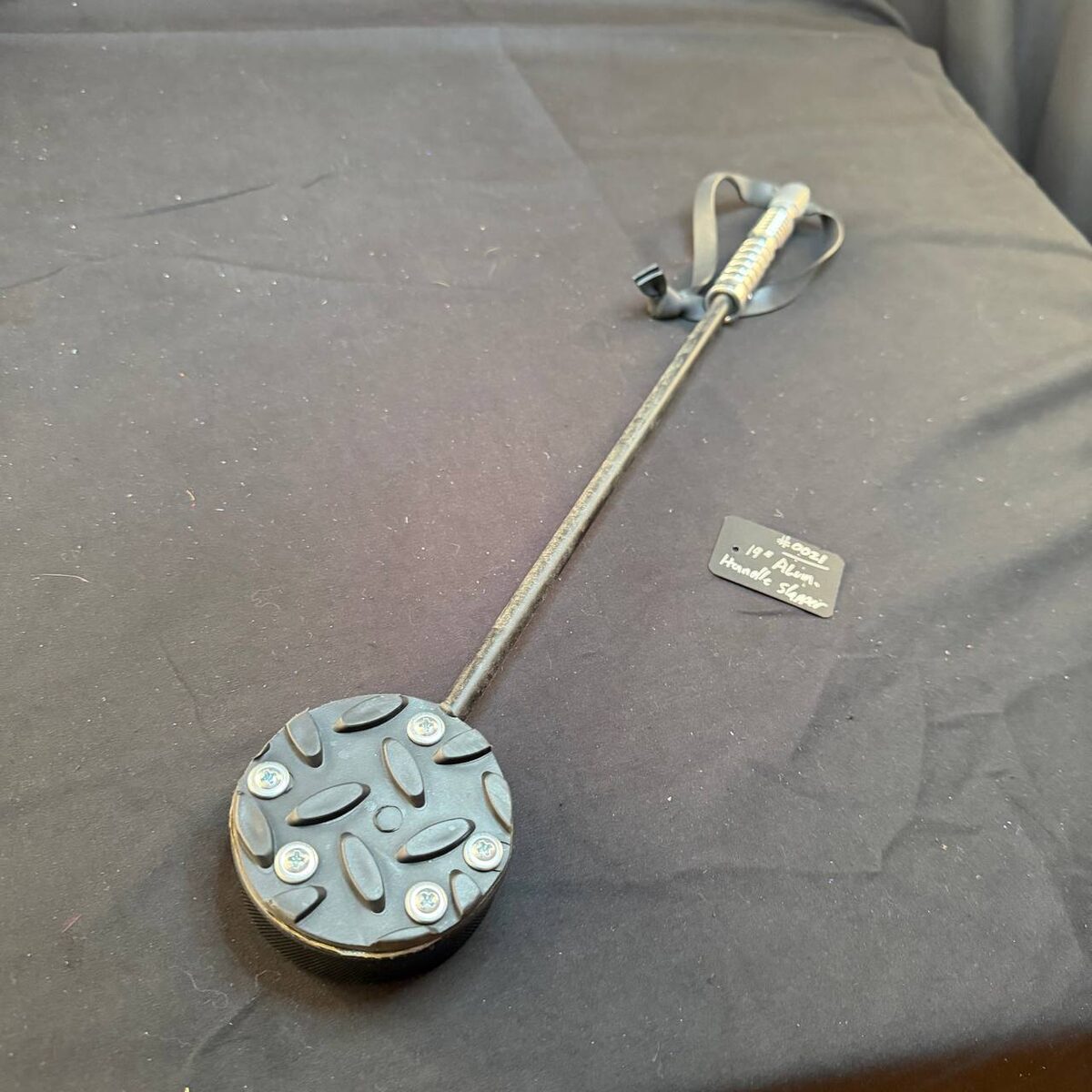 19" Puck Slapper with 3/8" Lexan and Aluminum Handle