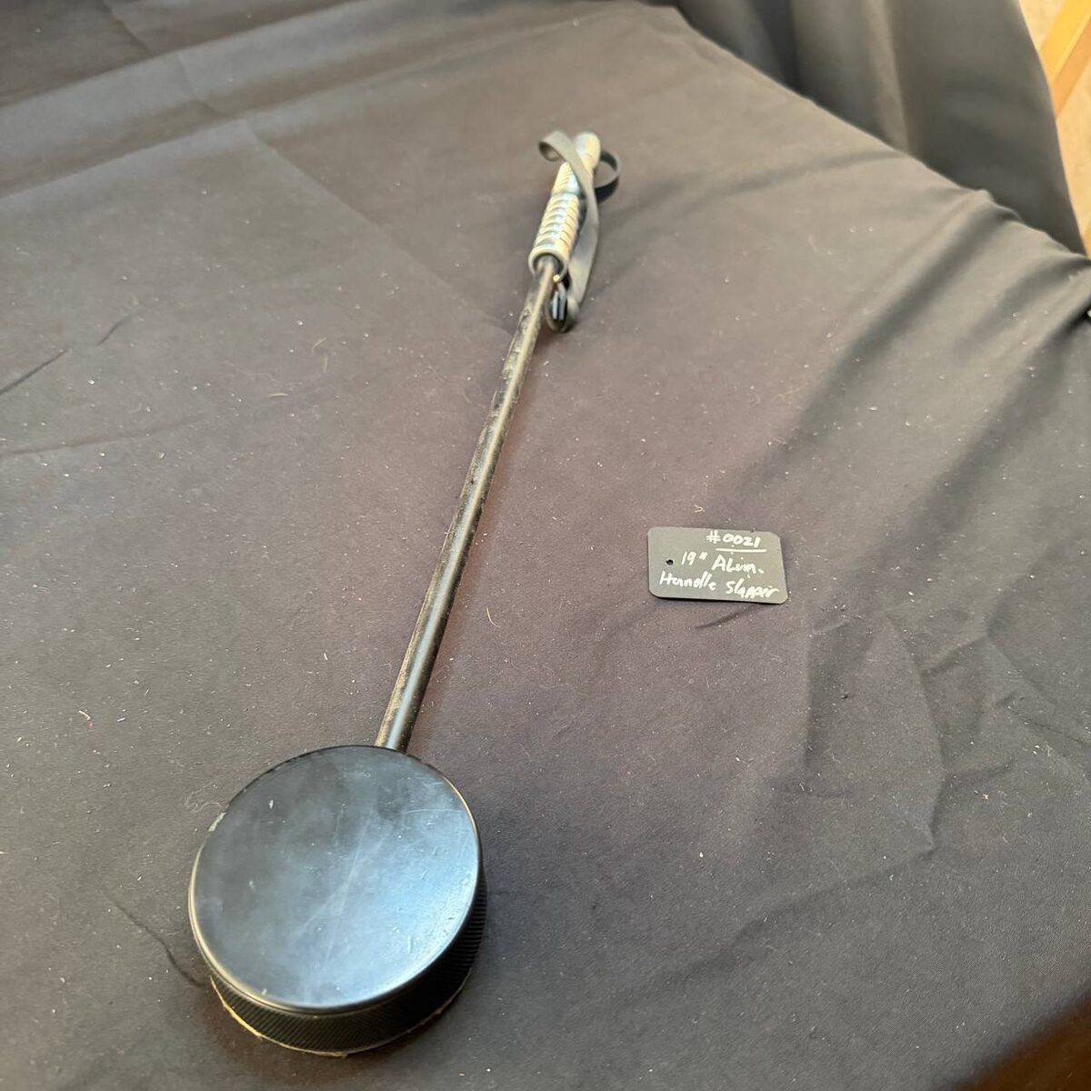 19" Puck Slapper with 3/8" Lexan and Aluminum Handle