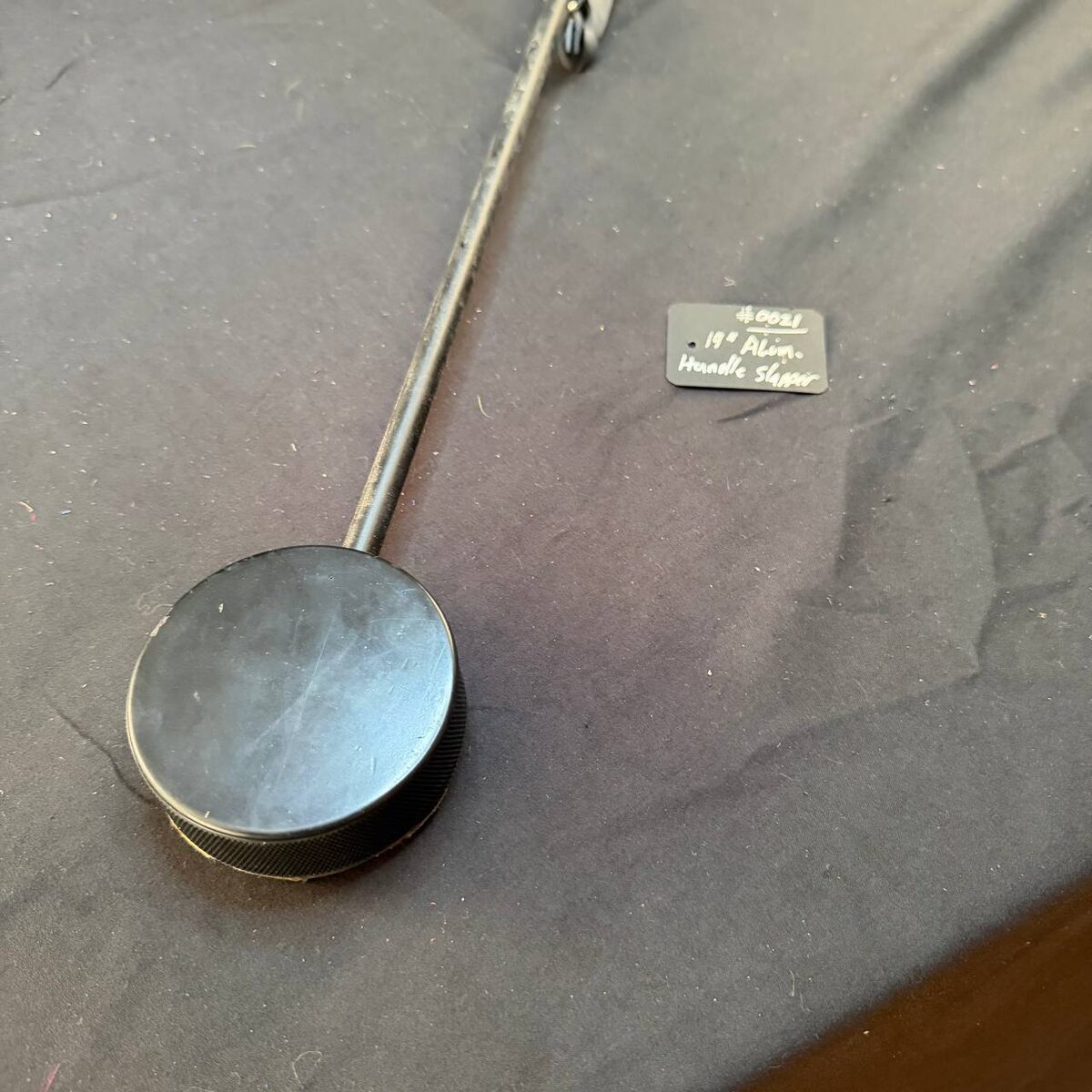 19" Puck Slapper with 3/8" Lexan and Aluminum Handle