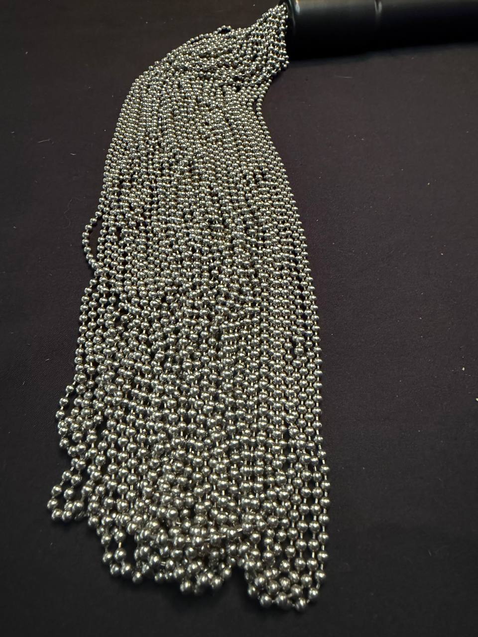 Custom Medium Stainless Steel Beaded Chain
