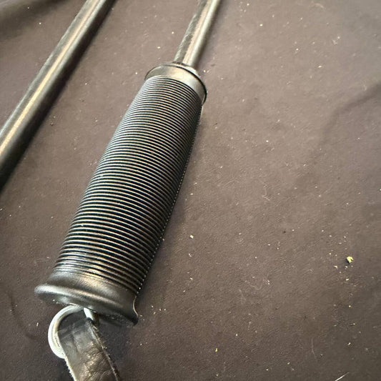 26" x 1/2" Black Poly Cane with 5" Handle